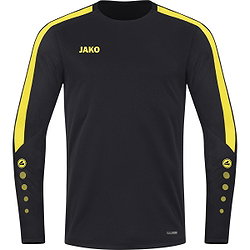 Jako Power Sweater Kinderen - Zwart / Geel