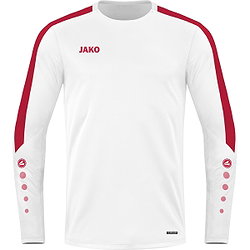 Jako Power Sweat Kinder - Weiß / Rot
