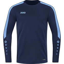 Jako Power Sweat für Herren Marine Skyblue Teamswear