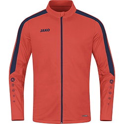 Jako Power Trainingsjacke Polyester Kinder - Flame / Marine