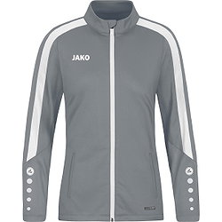 Jako Power Trainingsjacke Polyester Damen - Steingrau