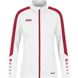 Jako Power Veste D'entraînement Polyester Femmes - Blanc / Rouge