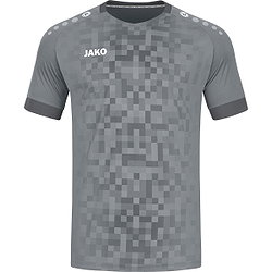 Jako Pixel Maillot Manches Courtes Enfants - Gris Pierre