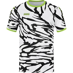 Jako Animal Trikot Kurzarm Kinder - Weiß / Schwarz / Neongrün