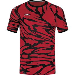 Jako Animal Maillot Manches Courtes Hommes - Rouge Sport / Noir