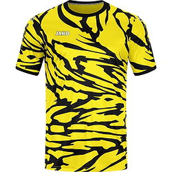 Jako Animal Maillot Manches Courtes Hommes - Citron / Noir