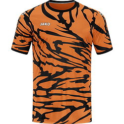 Jako Animal Maillot Manches Courtes Hommes - Orange Fluo / Noir