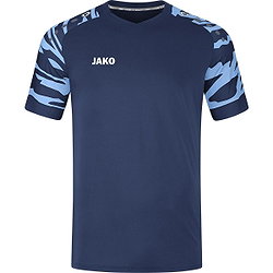 Jako Wild Shirt Korte Mouw Heren - Navy / Hemelsblauw