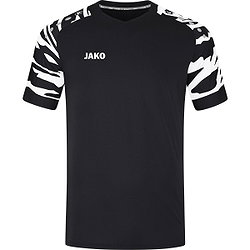 Jako Wild Shirt Korte Mouw Heren - Zwart / Wit