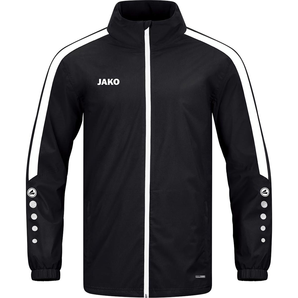 JAKO Veste Classico Homme – Veste Polyester Brillant Avec Poches Zippées, Idéale Pour Le Sport Et Les Loisirs