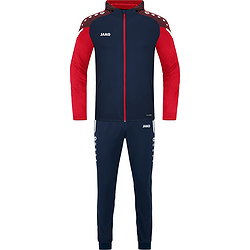 Jako Performance Survêtement De Loisir À Capuchon Hommes - Marine / Rouge