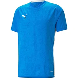 Puma Team Cup Shirt Korte Mouw Heren - Electric Blue Lemonade
