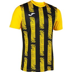 Joma Inter III Maillot Manches Courtes Hommes - Jaune / Noir