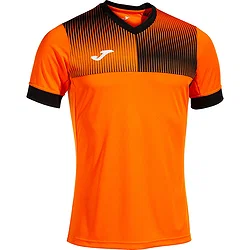 Joma Eco Supernova Maillot Manches Courtes Hommes - Orange / Noir