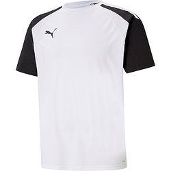 Puma Teampacer Maillot Manches Courtes Enfants - Blanc / Noir