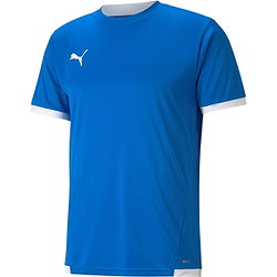 Puma Teamliga Maillot Manches Courtes Hommes - Royal / Blanc
