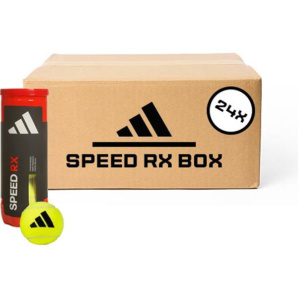 Adidas Speed Rx Balles De Padel 24 Tubes De 3 | Jaune | Teamswear