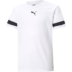 Puma Teamrise Maillot Manches Courtes Enfants - Blanc