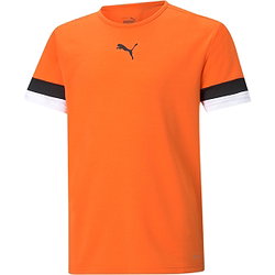 Puma Teamrise Maillot Manches Courtes Enfants - Orange