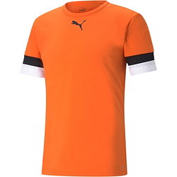 Puma Teamrise Shirt Korte Mouw Heren - Oranje