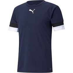 Puma Teamrise Maillot Manches Courtes Hommes - Marine