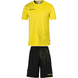 Uhlsport Score 26 Kurzarm-Fußballset Herren - Gelb / Schwarz