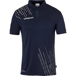 Uhlsport Score 26 Polo Enfants - Marine / Blanc
