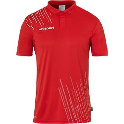 Uhlsport Score 26 Poloshirt Kinder - Rot / Weiß