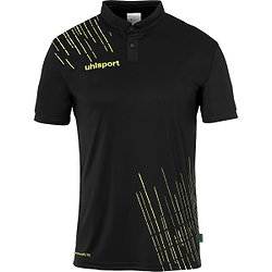 Uhlsport Score 26 Polo Hommes - Noir / Jaune