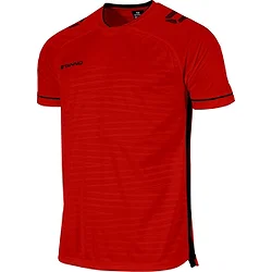 Stanno Dash Maillot Manches Courtes Enfants - Rouge / Noir