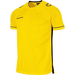 Stanno Dash Maillot Manches Courtes Hommes - Jaune / Noir