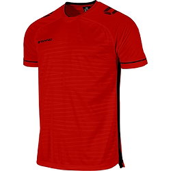 Stanno Dash Trikot Kurzarm Herren - Rot / Schwarz
