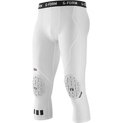 G-Form Pro 3/4 Compressie Broek Met Pads Heren - Wit