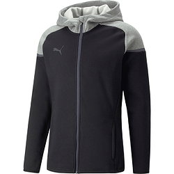 Puma Team Cup Casuals Veste Capuche Enfants - Noir