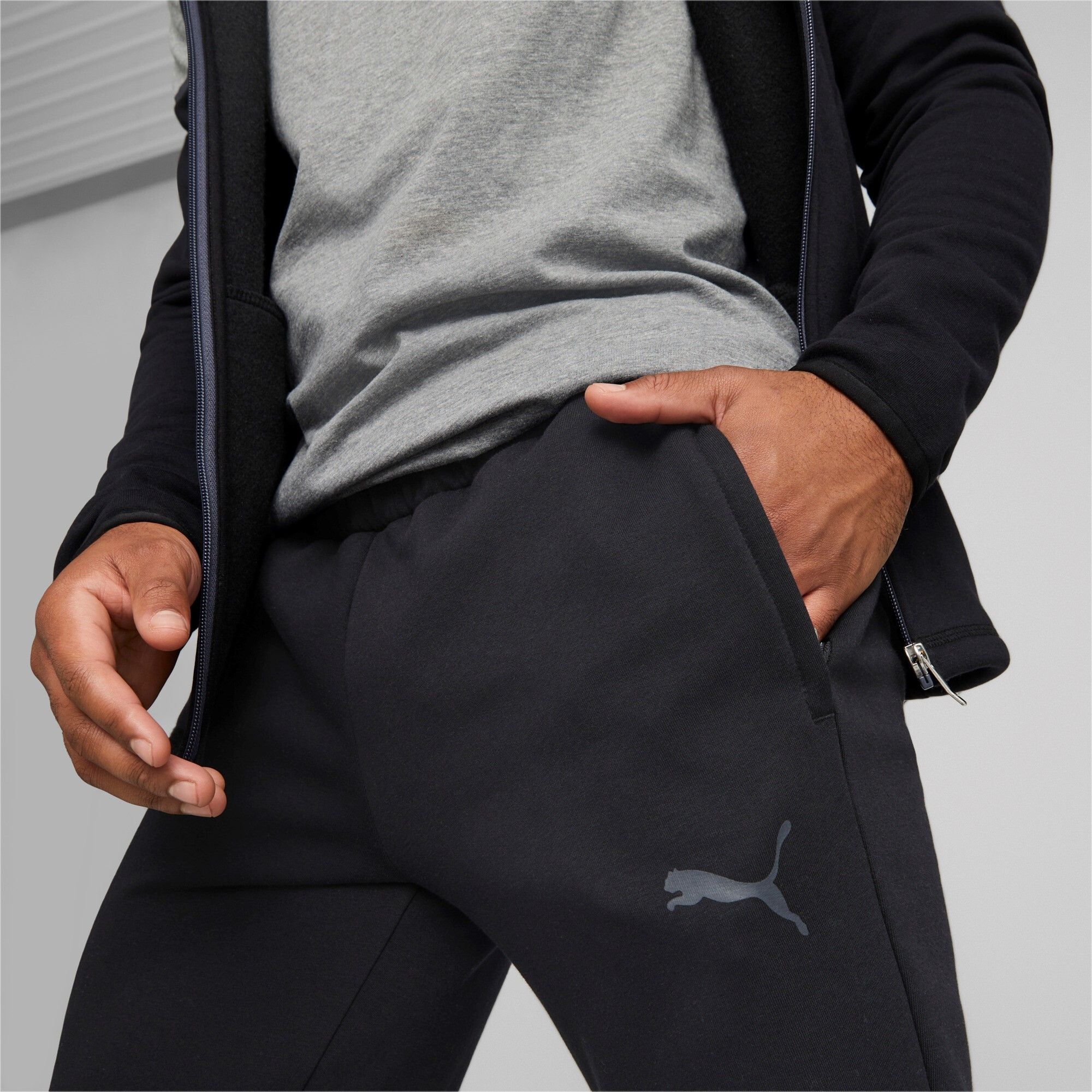 Puma teamLIGA Training Pants Pantalon De Jogging Homme - Noir - L :  : Mode