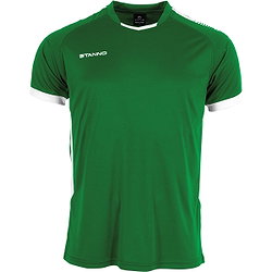 Stanno First First Shirt Korte Mouw Kinderen - Groen / Wit