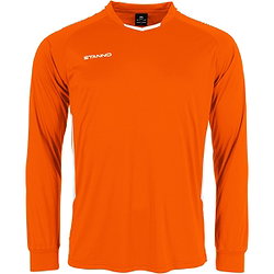 Stanno First First Maillot À Manches Longues Enfants - Orange / Blanc