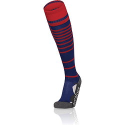 Macron Target Chaussettes De Football - Marine / Rouge