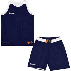 Spalding Double Face Set De Basketball Réversible Enfants - Marine / Blanc