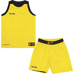 Spalding Double Face Set De Basketball Réversible Enfants - Jaune / Noir