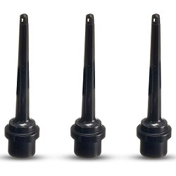 Select Universal Plastic Ventielnaalden 3 Stuks - Zwart