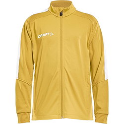 Craft Progress Trainingsjacke Polyester Kinder - Gelb / Schwarz