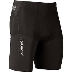 Liiteguard Glu-Tech Short De Compression Hommes - Noir