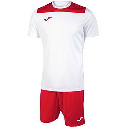 Joma Phoenix II Ensemble De Foot À Manches Courtes Hommes - Blanc / Rouge
