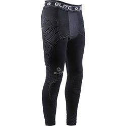 Elite Sport Body Shield Padded Compression Pantalon De Gardien Hommes - Noir