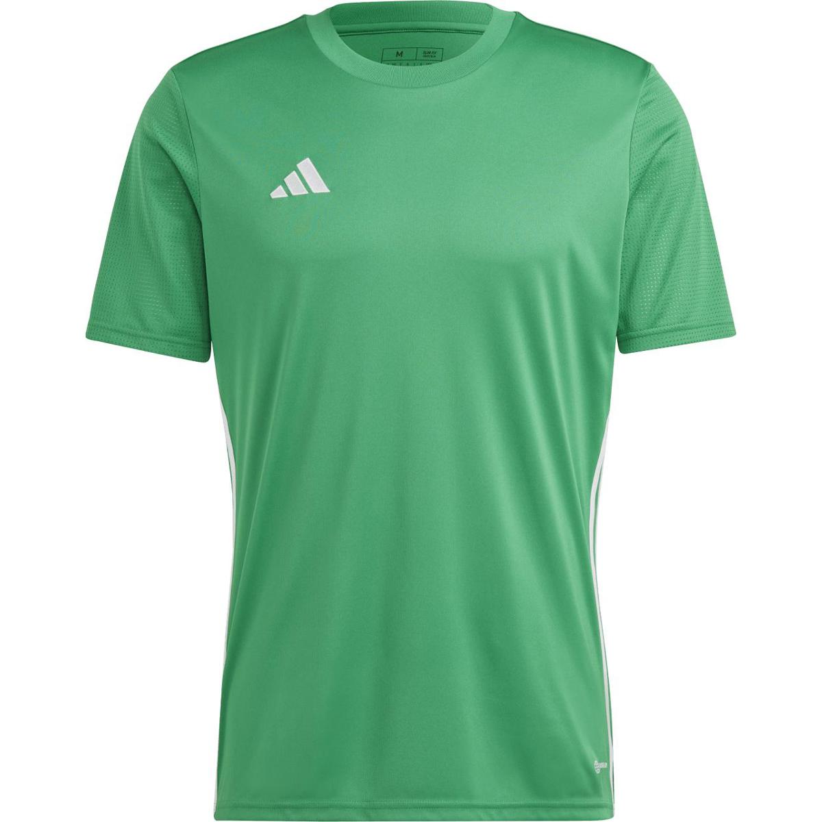 Adidas Tabela 23 Shirt Korte Mouw voor Heren | Groen - Wit | Teamswear