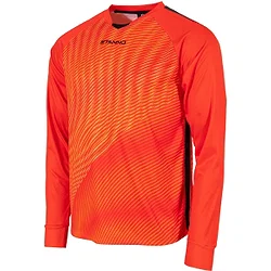 Stanno Vortex Maillot De Gardien Manches Longues Hommes - Orange / Noir