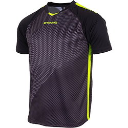 Stanno Vortex Maillot De Gardien Mc Hommes - Noir / Jaune Fluo