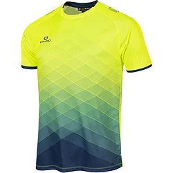 Stanno Altius Maillot Manches Courtes Hommes - Lime / Marine