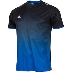 Stanno Altius Shirt Korte Mouw Heren - Zwart / Royal